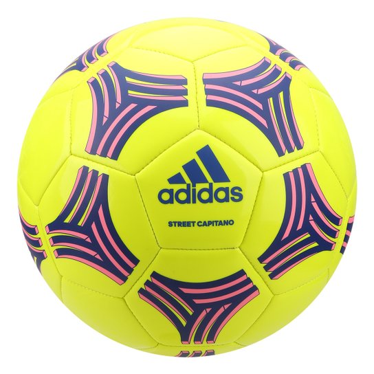 Bola de Futebol Campo Adidas Street Capitano Tango Glider - Amarelo+Azul