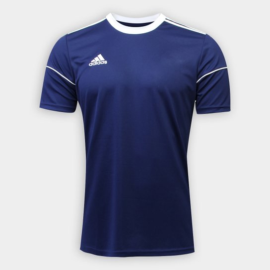 Camisa Adidas Squadra 17 Masculina - Marinho+Branco