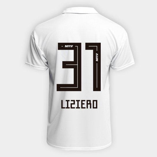 Camisa São Paulo I 2018 n° 31 Liziero Torcedor Adidas Masculina - Branco+Vermelho