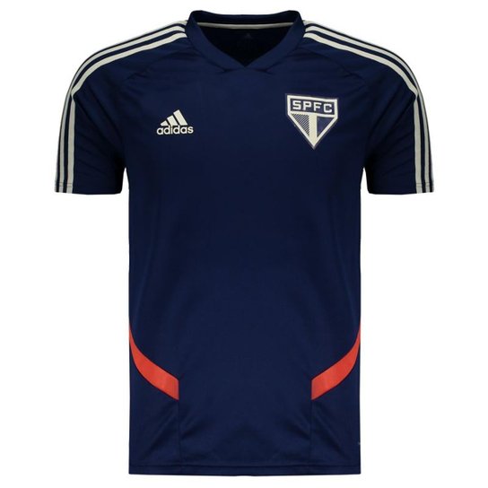 Camisa São Paulo Treino 2019 Adidas Masculina - Azul