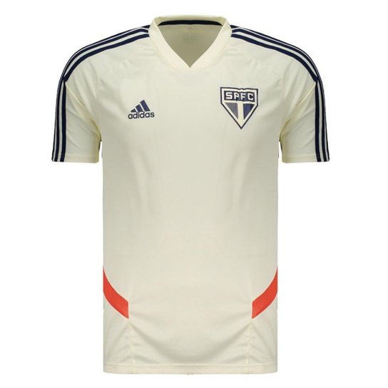 Camisa São Paulo Treino 2019 Adidas Masculina - Branco