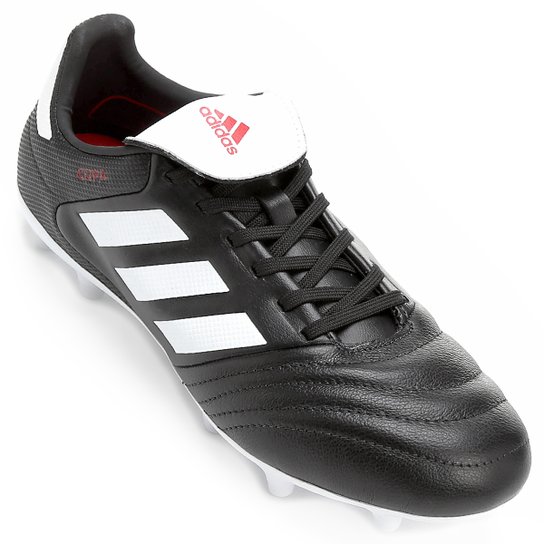 Chuteira Campo Adidas Copa 17.3 FG Masculina - Preto+Branco