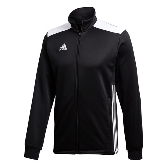 Jaqueta Adidas Regista Masculina - Preto+Branco