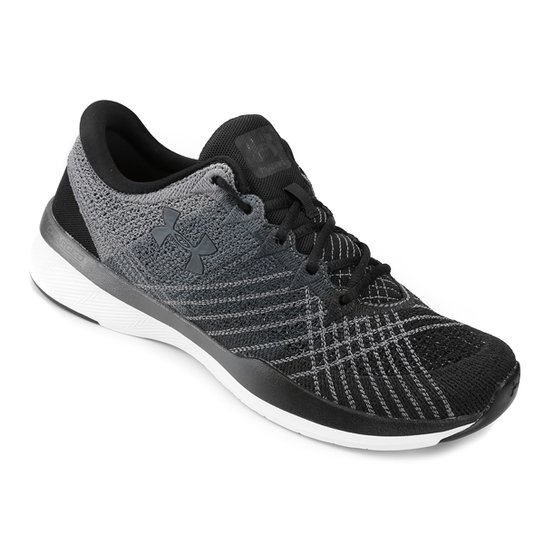 Tênis Under Armour Threadborne Push Feminino - Preto+Grafite
