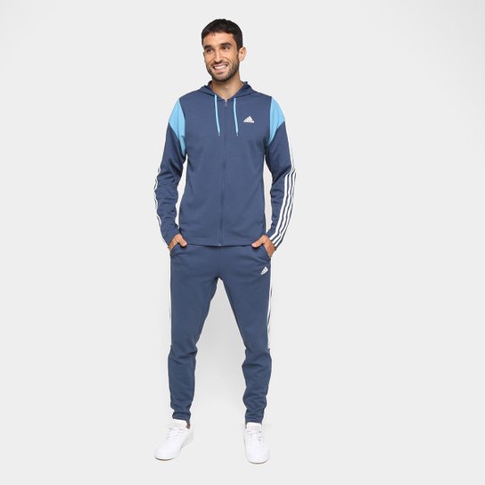 Agasalho Adidas Aeroready Feminino - Azul