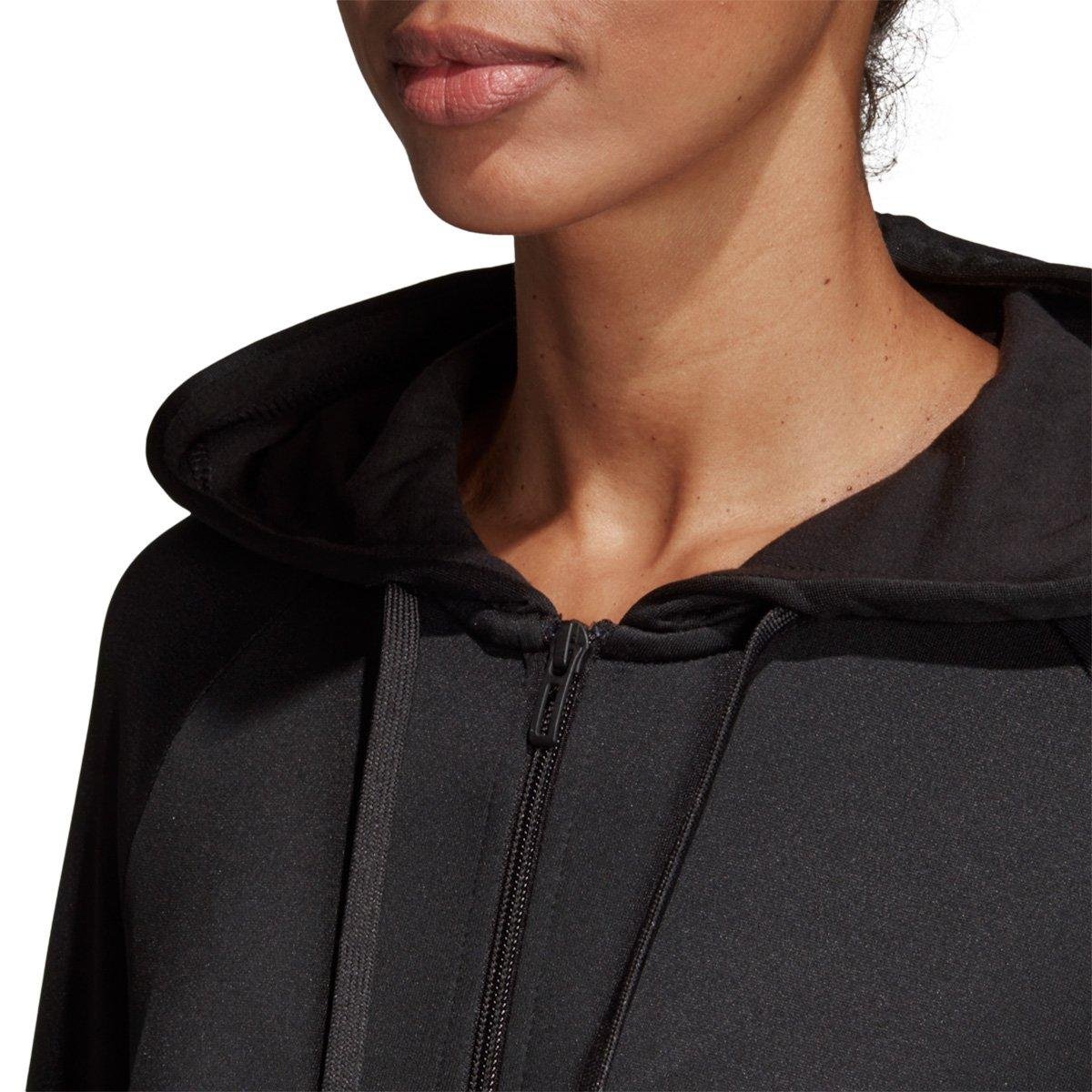 agasalho adidas feminino com capuz