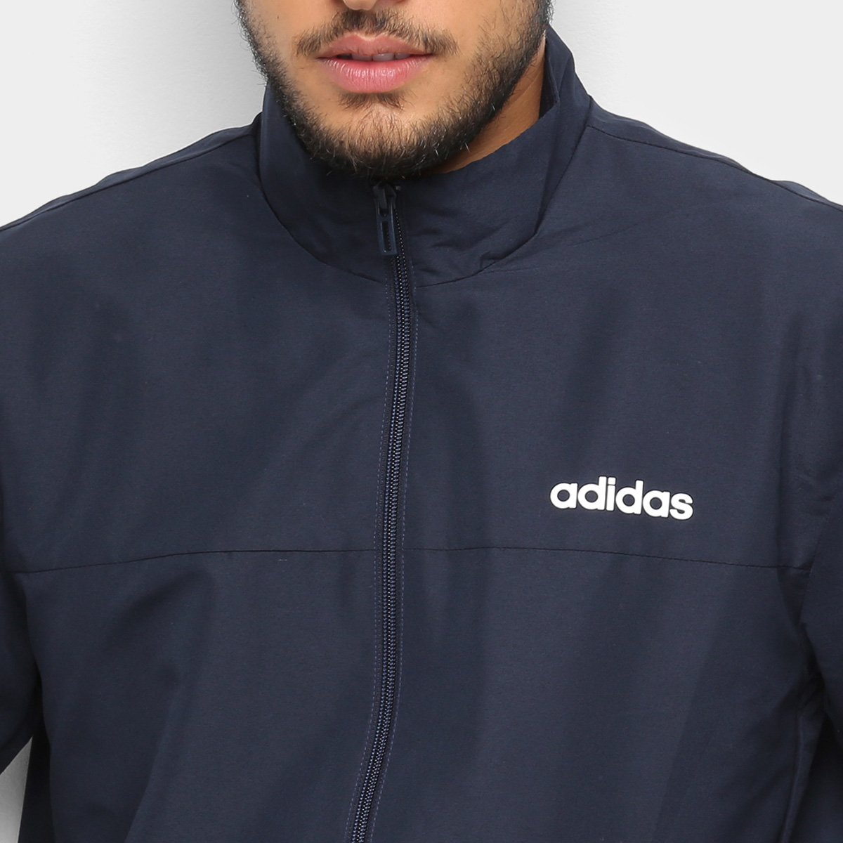 agasalho masculino adidas mts basic