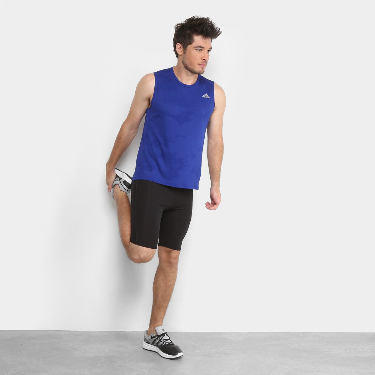 bermuda adidas compressão response masculina