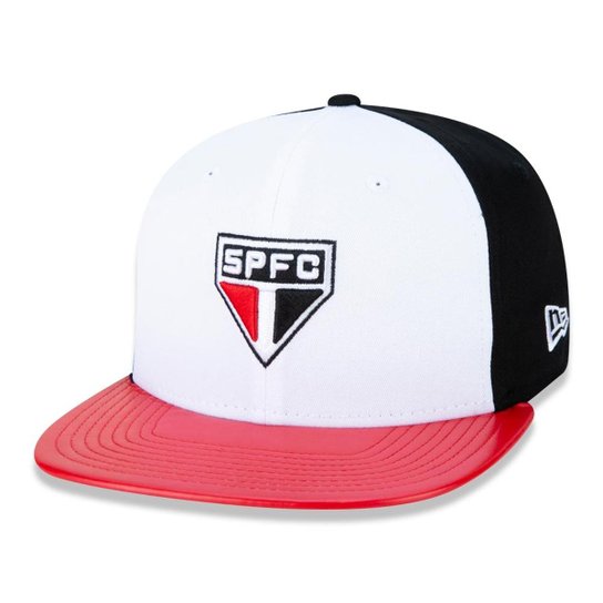 Boné New Era 9FIFTY Original Fit São Paulo - Branco+Preto