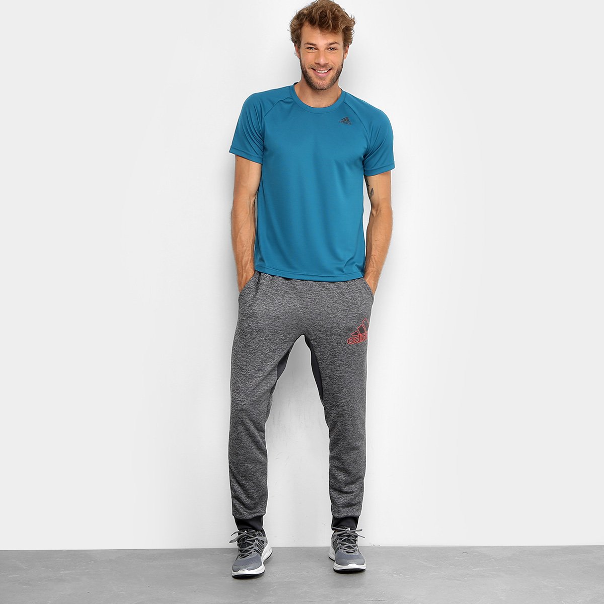 calça de educação fisica masculina adidas