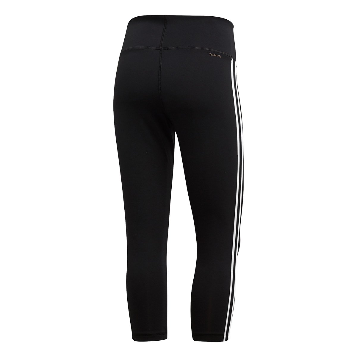 calça feminina adidas legging 3 stripes preta