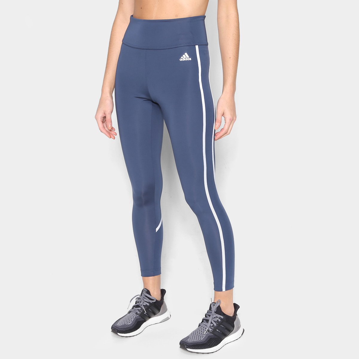 calça legging adidas azul