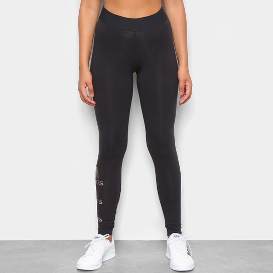 Calça Legging Adidas Holiday Feminina - Preto