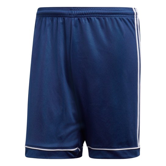 Calção Adidas Squadra 17 Masculino - Marinho+Branco