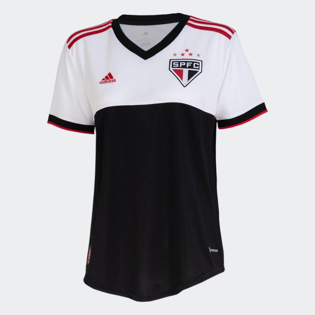 Camisa 3 São Paulo FC 22/23 FemininaPreto Adidas Preto São Paulo Mania Camisa 3 São Paulo FC 22/23 FemininaPreto Adidas Preto São Paulo Mania