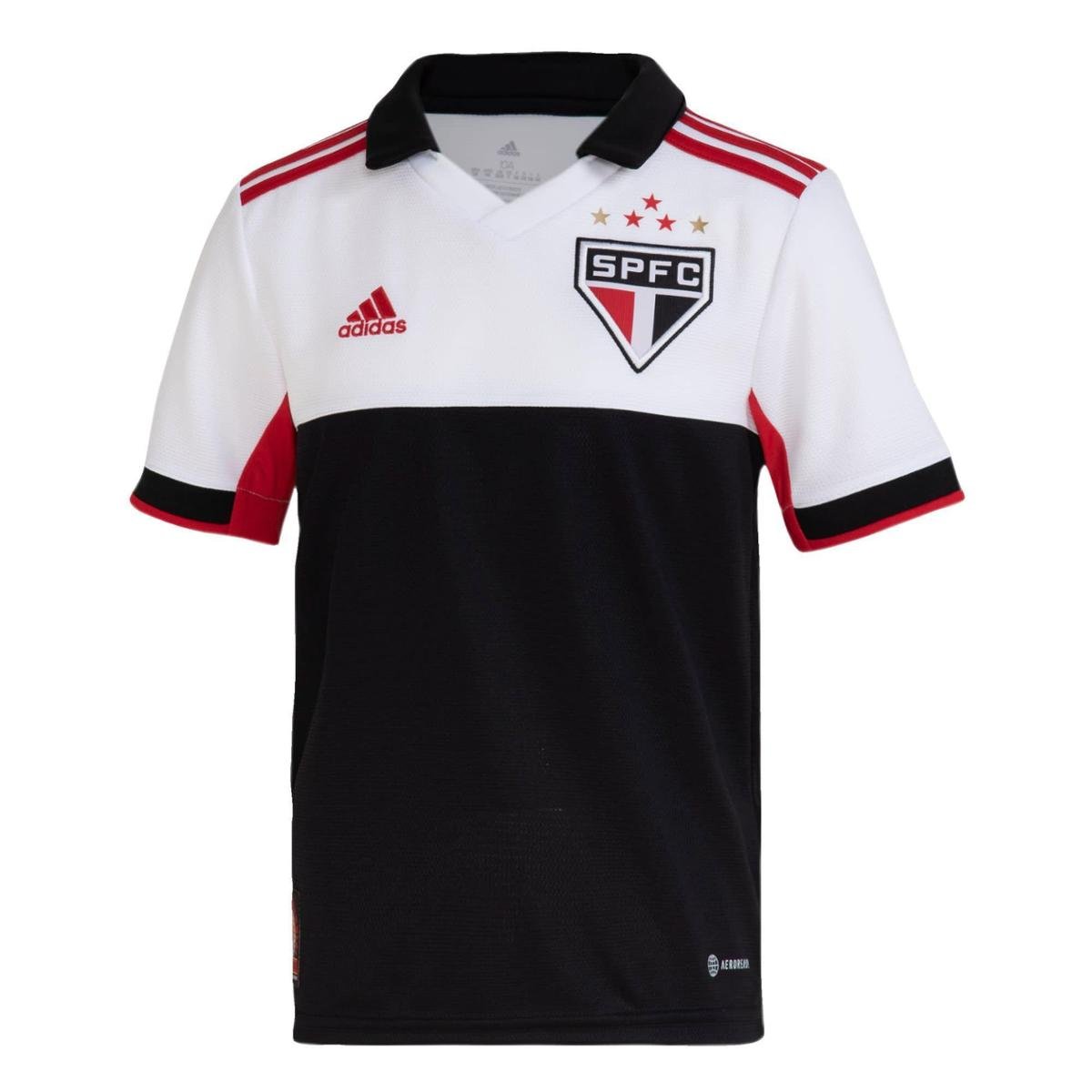 Camisa 3 São Paulo FC 22/23 InfantilPreto Adidas Preto São Paulo Mania Camisa 3 São Paulo FC 22/23 InfantilPreto Adidas Preto São Paulo Mania