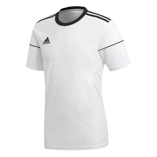 Camisa Adidas Squadra 17 Masculina - Branco+Preto