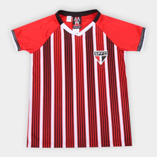 Camisa Infantil São Paulo Care - Vermelho