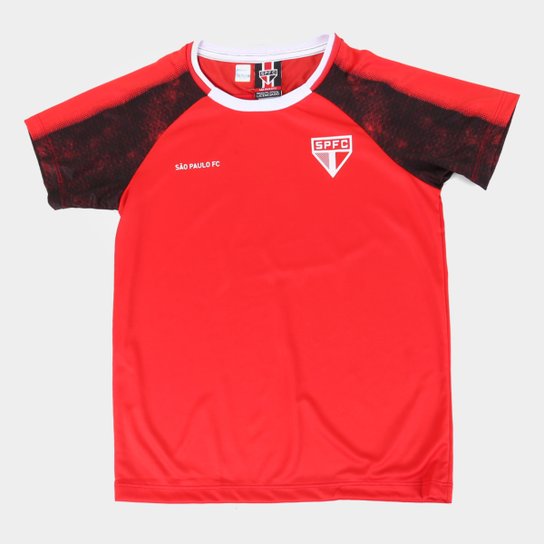 Camisa Infantil São Paulo Climber - Vermelho