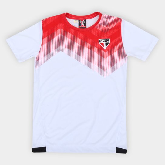 Camisa Infantil São Paulo Contact - Branco