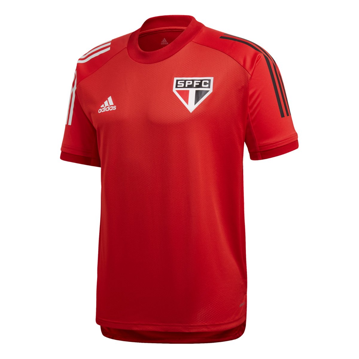 Camisa São Paulo 20/21 Treino Adidas Masculina Vermelho São Paulo Mania Camisa São Paulo 20/21 Treino Adidas Masculina Vermelho São Paulo Mania