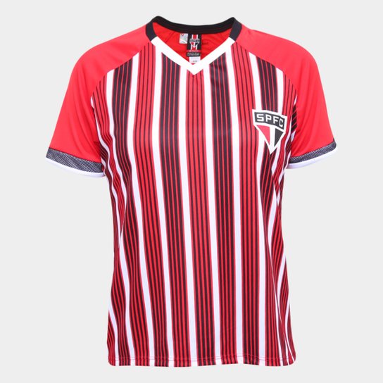 Camisa São Paulo Care Feminina - Vermelho