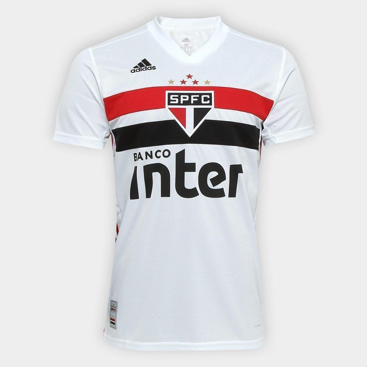 Camisa Sao Paulo I 19 20 S N Torcedor Adidas Masculina Sao Paulo Mania