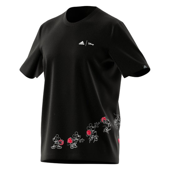 Camiseta Adidas Disney Basket Masculina - Preto