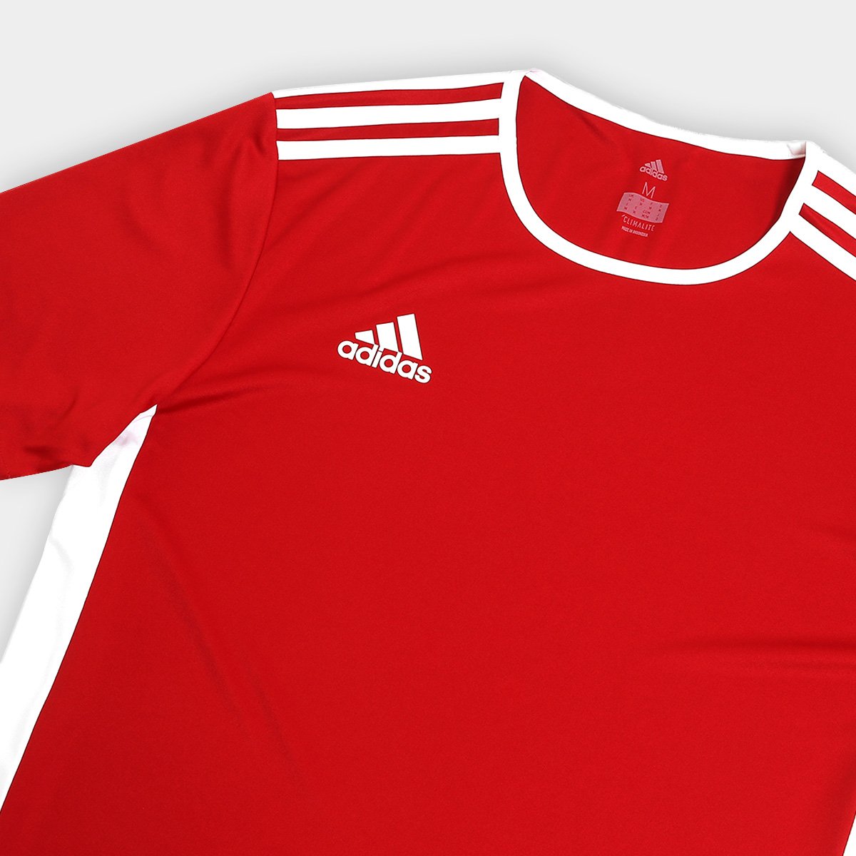 camiseta adidas entrada 18 masculina