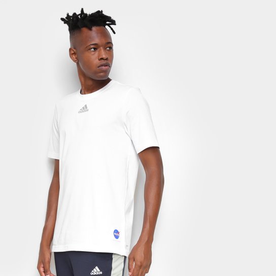 Camiseta Adidas Space Masculina - Branco