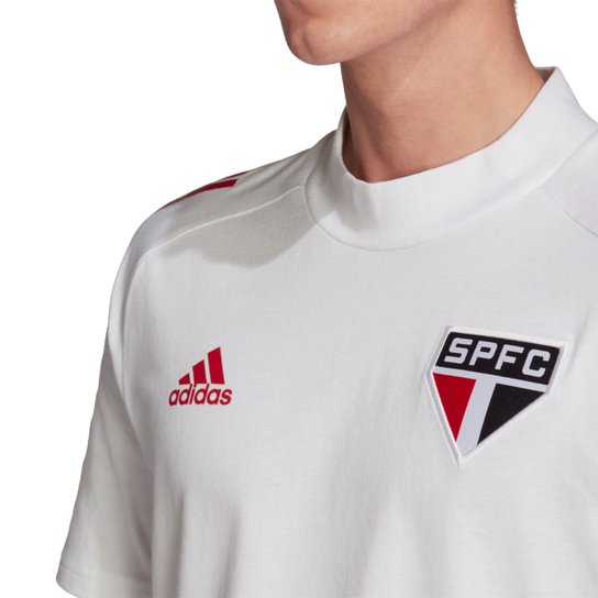 Camiseta São Paulo 20/21 Adidas Masculina - Branco