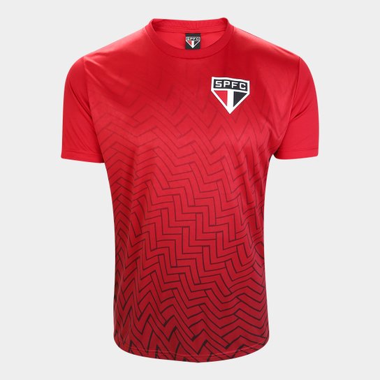 Camiseta São Paulo Bryan Masculina - Vermelho