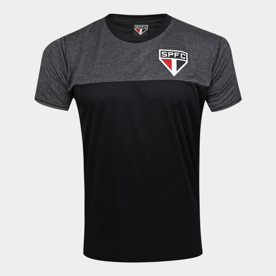 Camiseta São Paulo Milani Masculina - Preto
