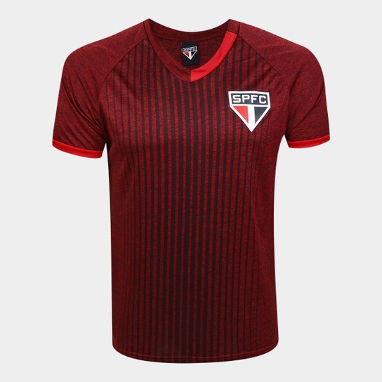 Camiseta São Paulo Terto Masculina - Vermelho