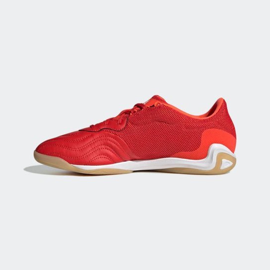 Chuteira Copa Sense.3 Sala Futsal Adidas - Laranja+Branco