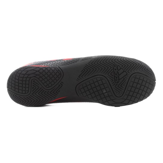 Chuteira Futsal Infantil Adidas Artilheira IV IN Jr - Preto+Vermelho