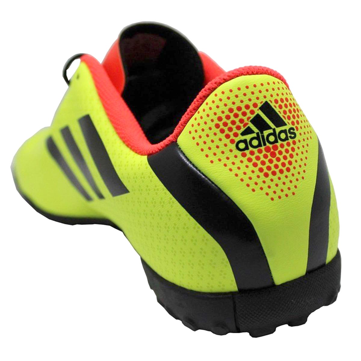 chuteira society adidas amarela