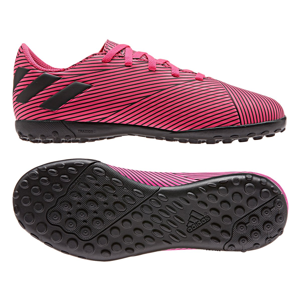 chuteira society juvenil adidas nemeziz 19 4 tf