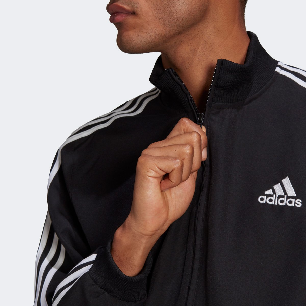 conjunto adidas preto masculino