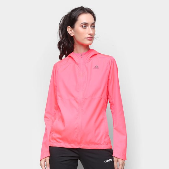 Jaqueta Adidas Own The Run Feminina - Rosa