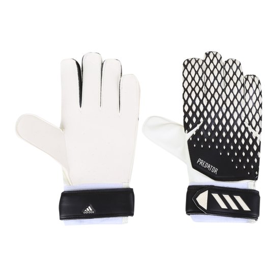 Luva de Goleiro Adidas Predator Training - Preto+Branco