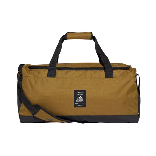 Mala Adidas Duffel Brillant Basic - Caramelo+Preto