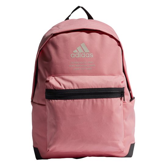 Mochila Adidas Sarja Classic Fabric - Rosa+prata