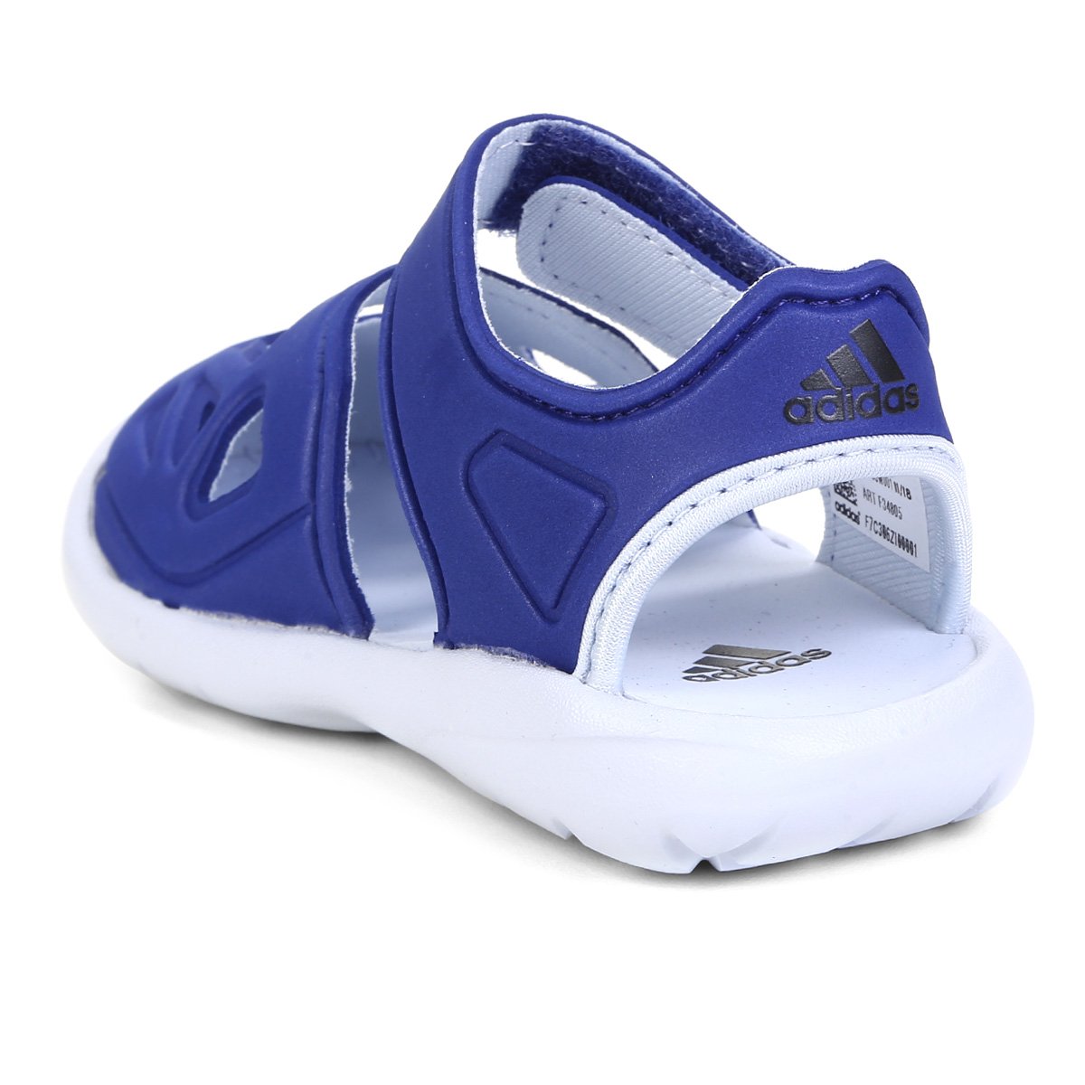 sandalia adidas infantil azul