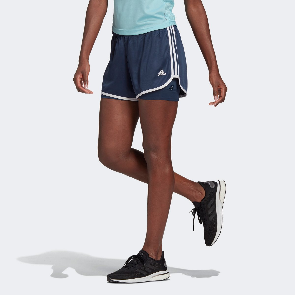 short adidas marathon 20 feminino