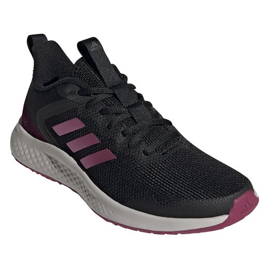 Tênis Adidas Fluidstreet Feminino - Preto+Roxo