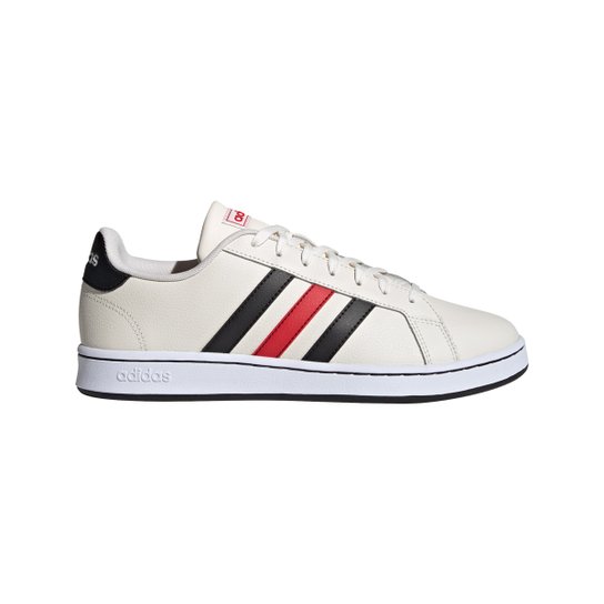 Tênis Adidas Grand Court Masculino - Branco+Preto