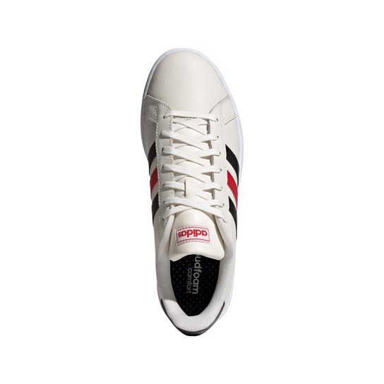 Tênis Adidas Grand Court Masculino - Branco+Preto
