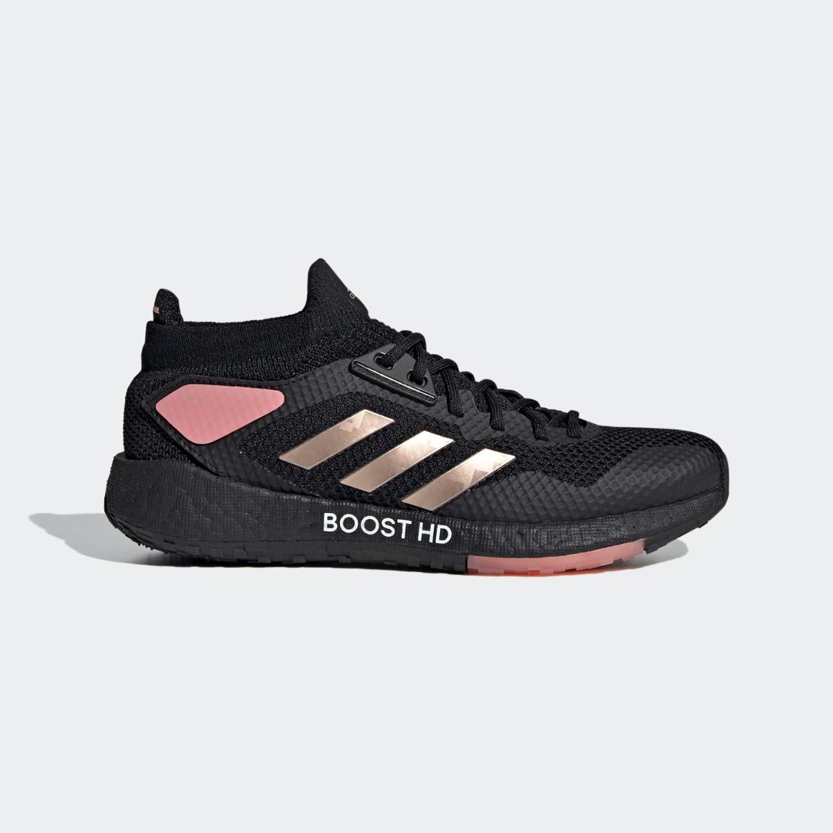 Tênis Adidas Pulseboost HD Feminino - Preto+Cobre | São Paulo Mania