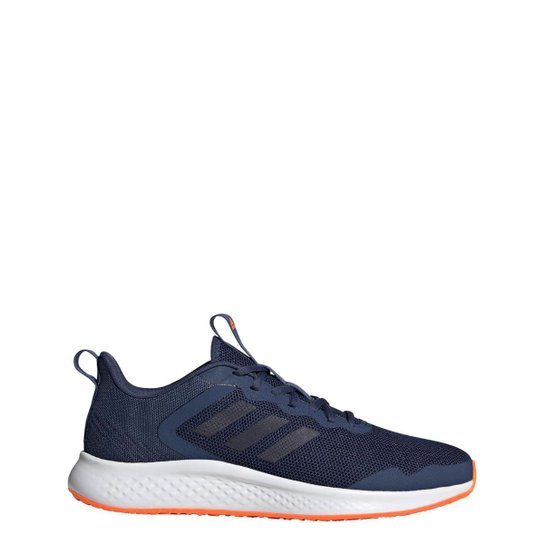 Tênis Fluidstreet Adidas - Azul+Laranja